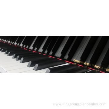 Black professional instrument grand piano